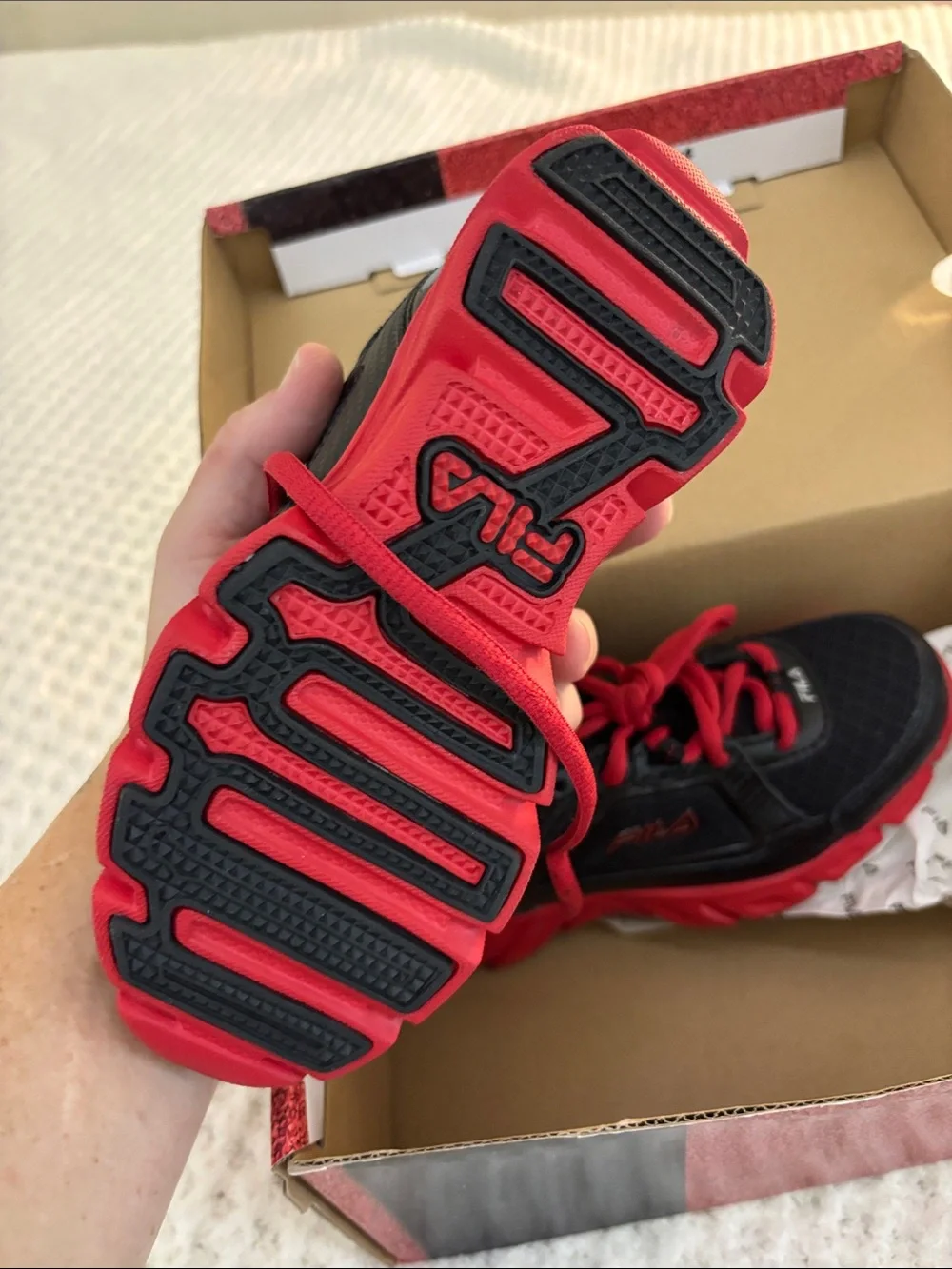 Fila Finest Hour Kids Sneakers Sz 11K NWT Deadstock